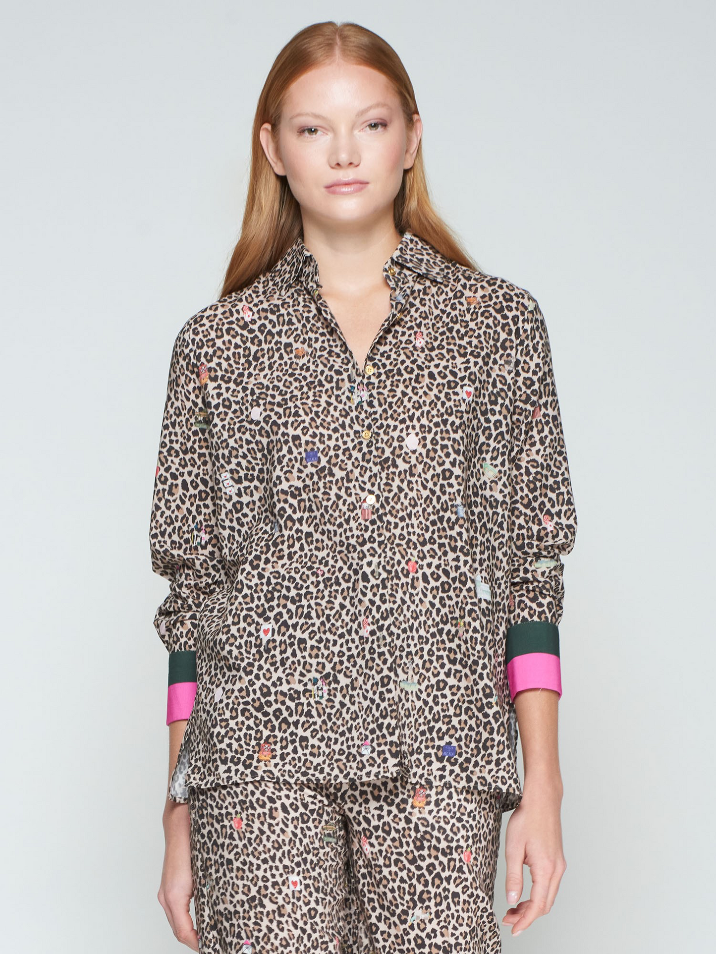 Vilagallo Leopard Retrio Shirt