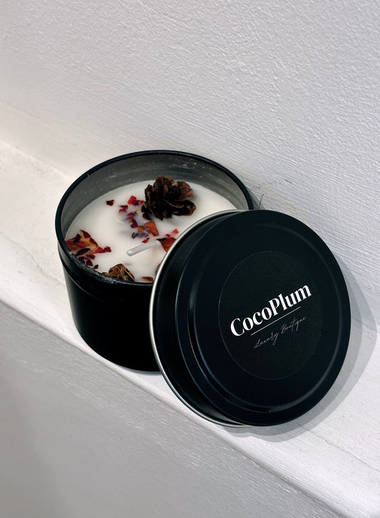 Small Rose Scented Candle