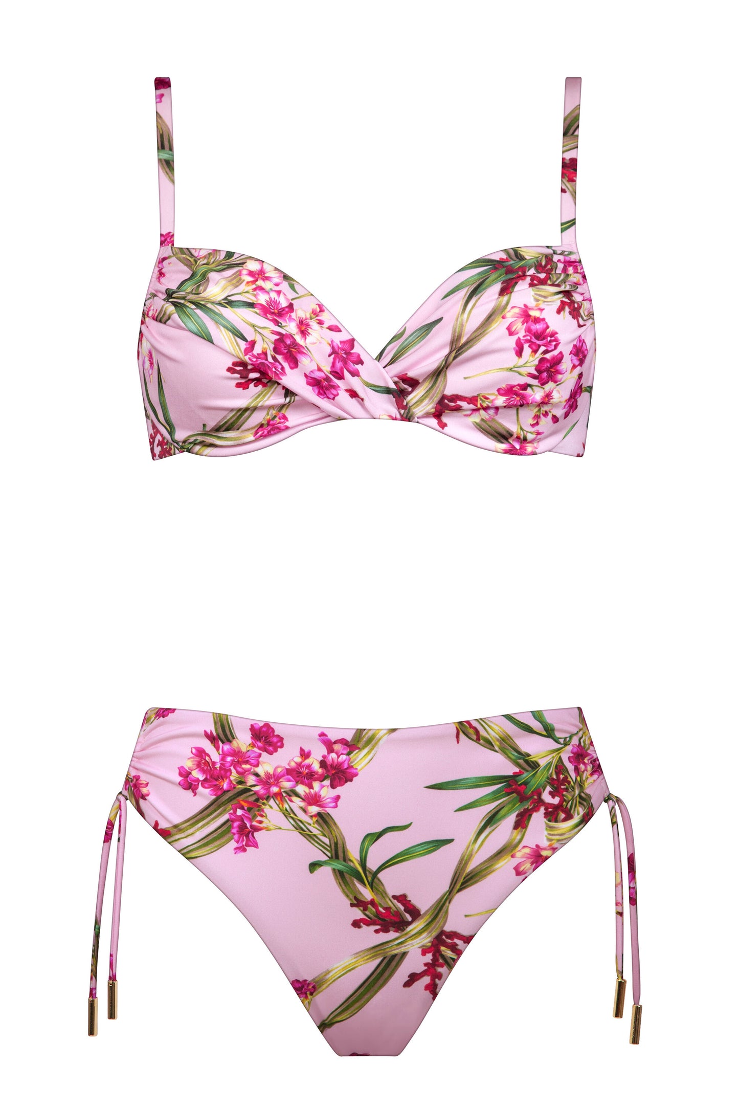 Maryan Mehlhorn Botanique Twist Front Bikini & Bottoms