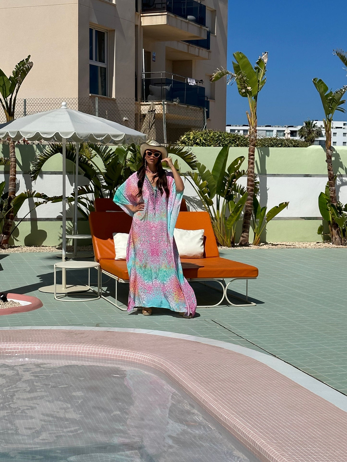 Valery Vain Fendi Dress In Coachella Print