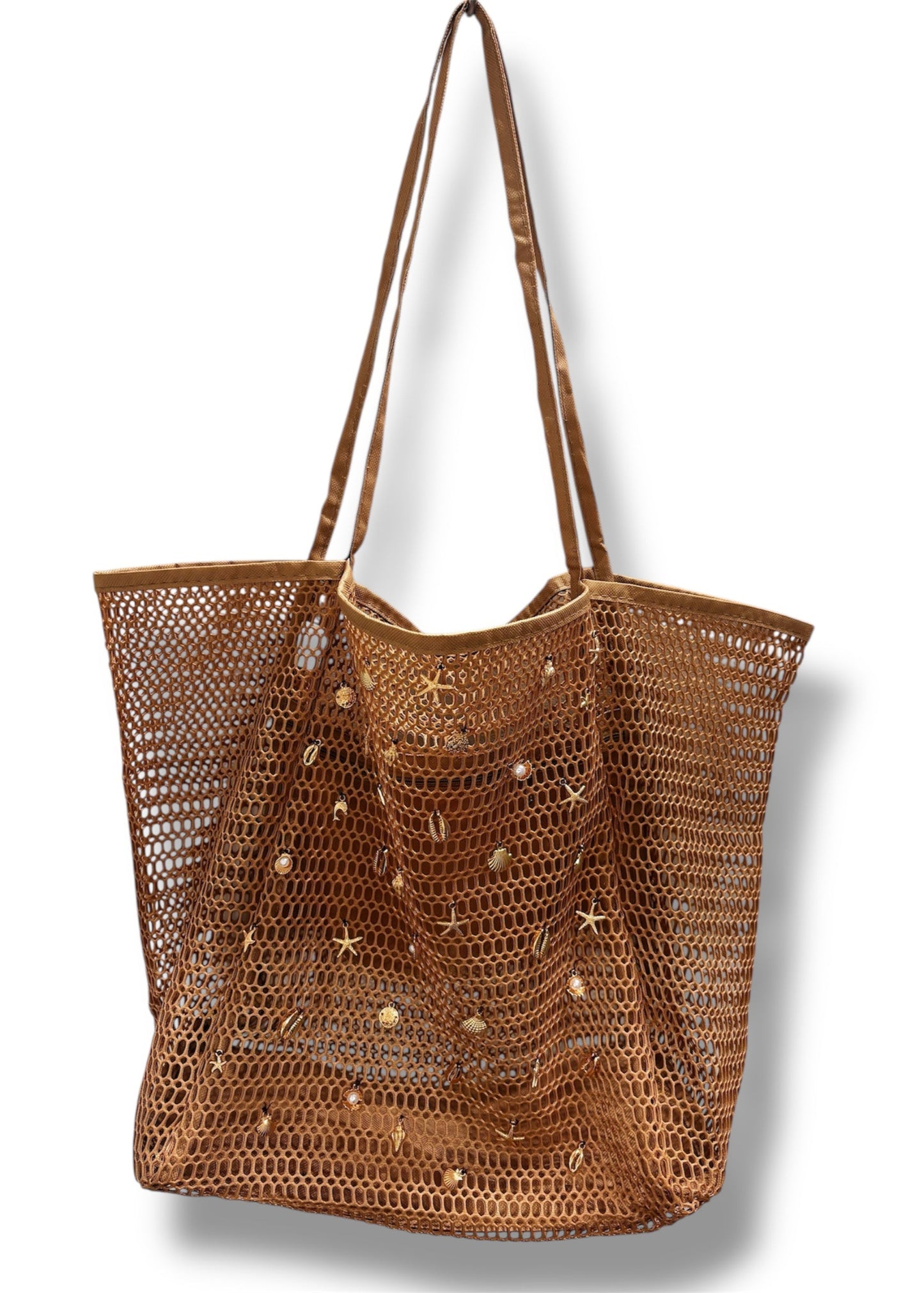 Sea Shell Net Beach Bag
