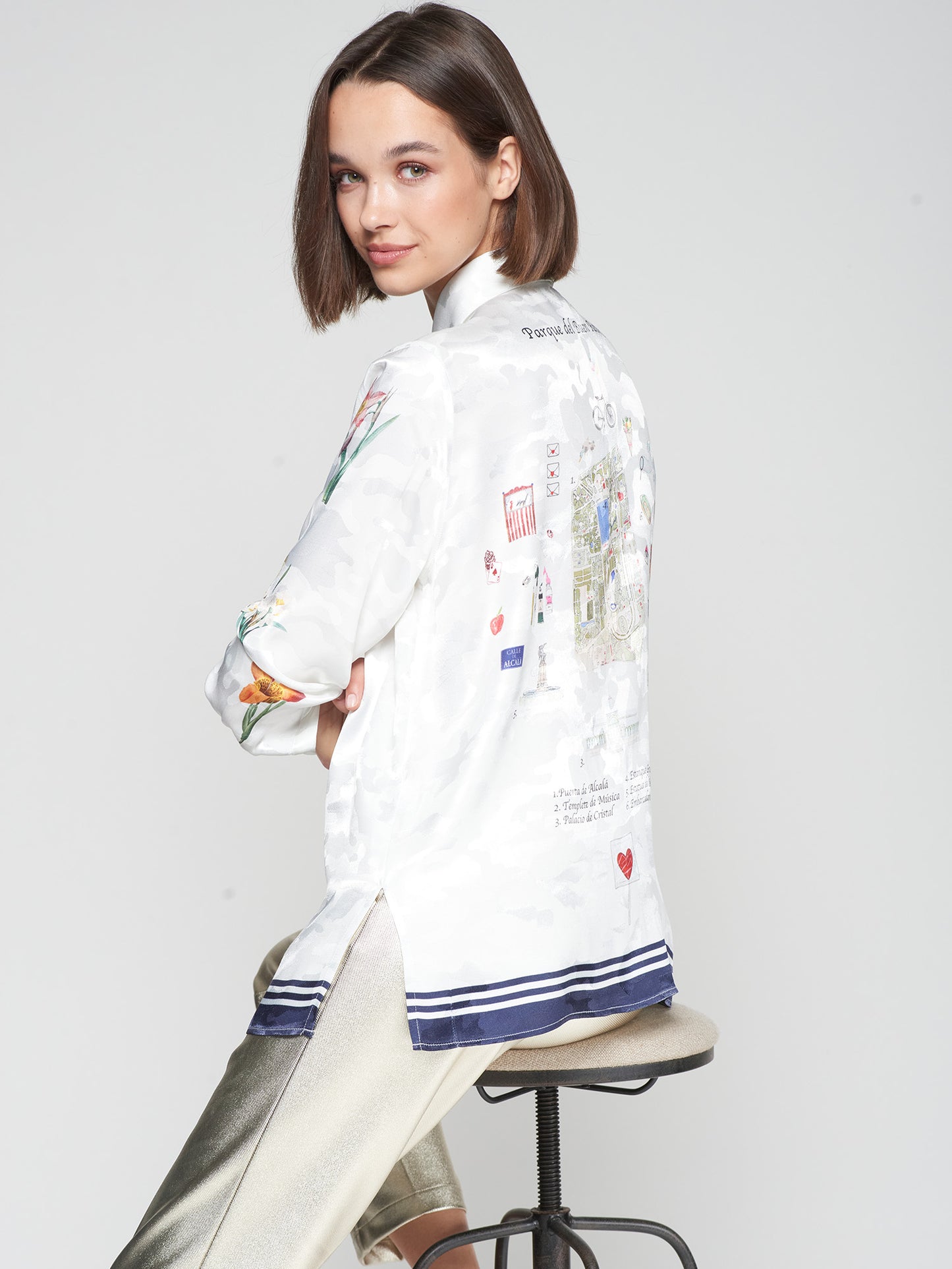 Vilagallo Printed Shirt