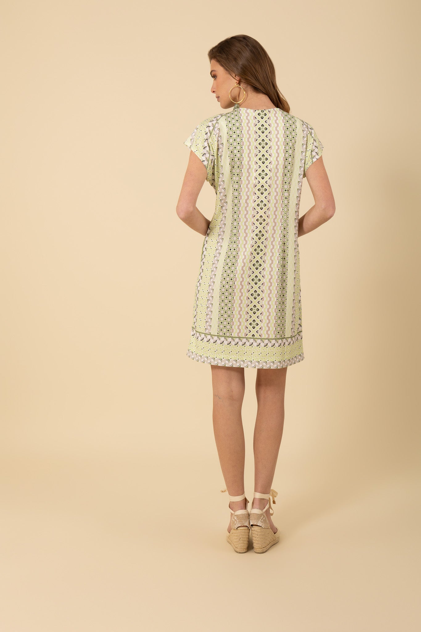 Hale Bob Green Jersey Dress