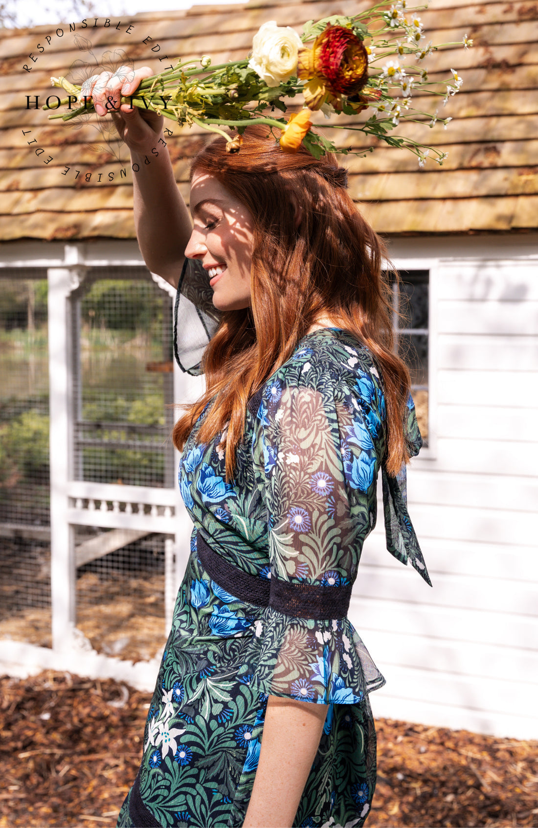 Hope & Ivy ‘The Jemima’ William Morris Society Dress