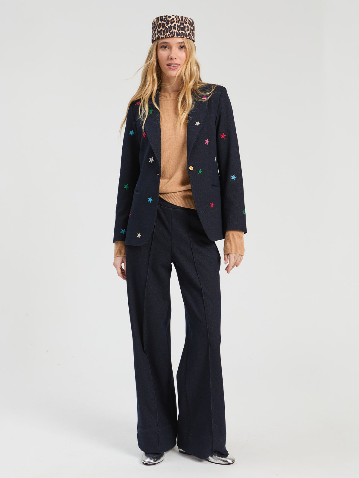 Vilagallo Denim Look Trousers