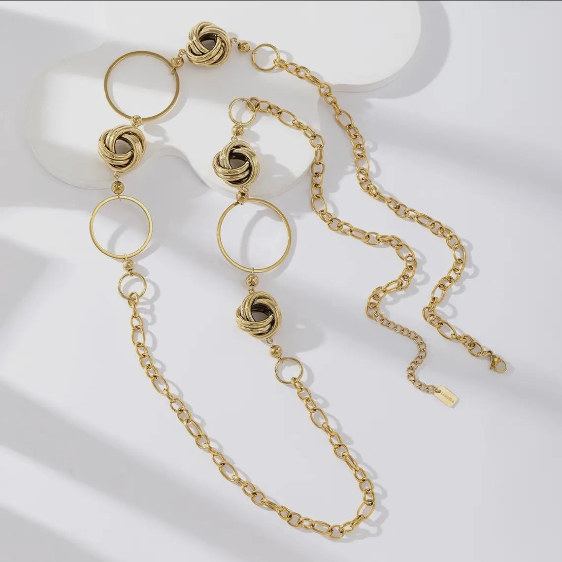 Lindor Long Necklace In Gold