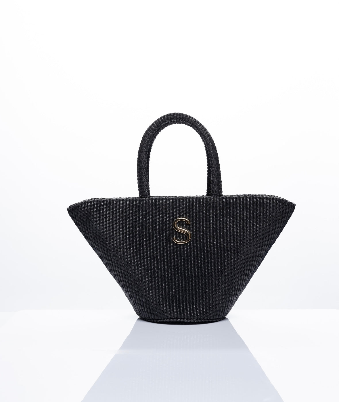 Sorena Greece Ithacas Basket Bag In Black
