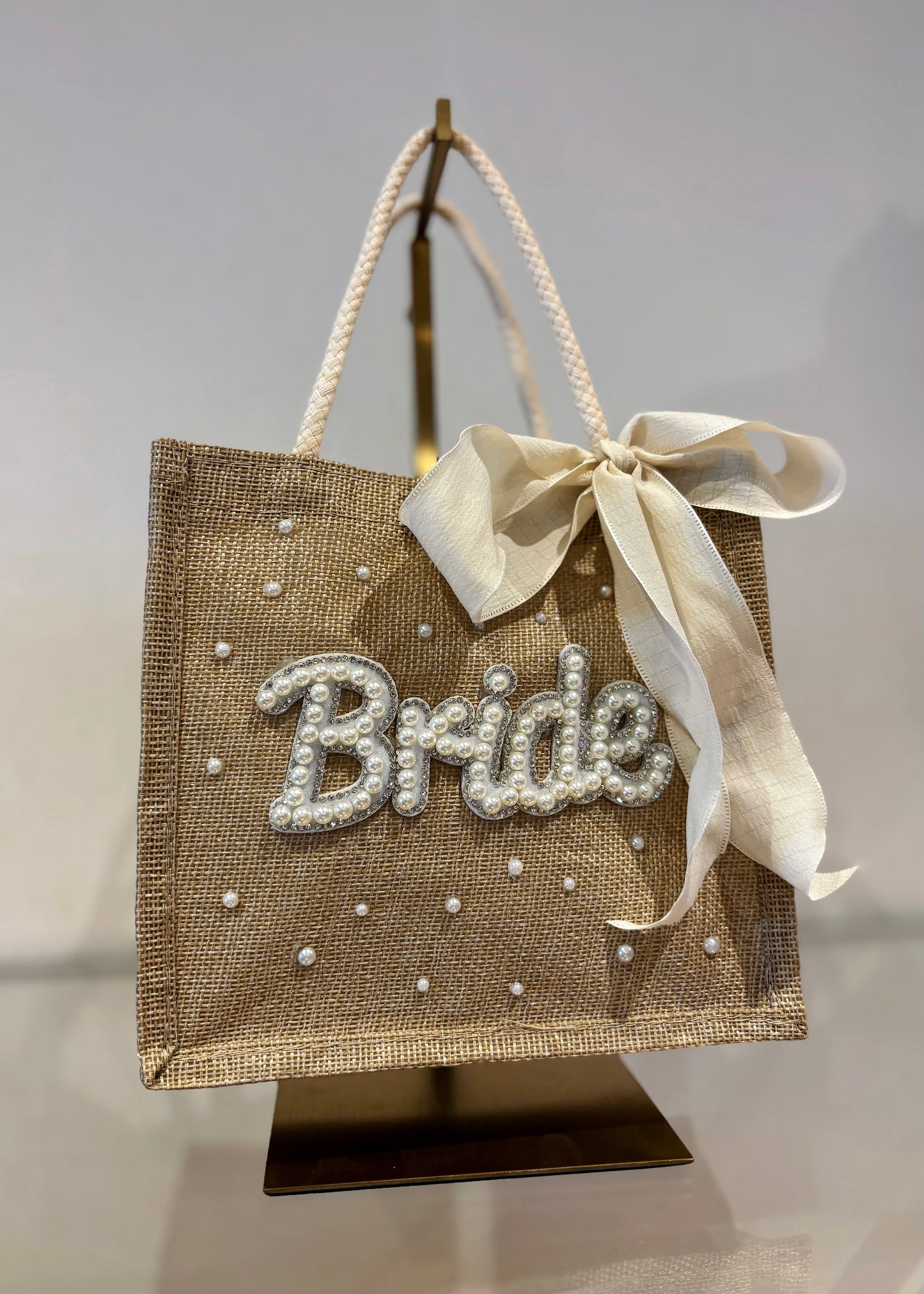 Pearl Bride Mini Tote Bag