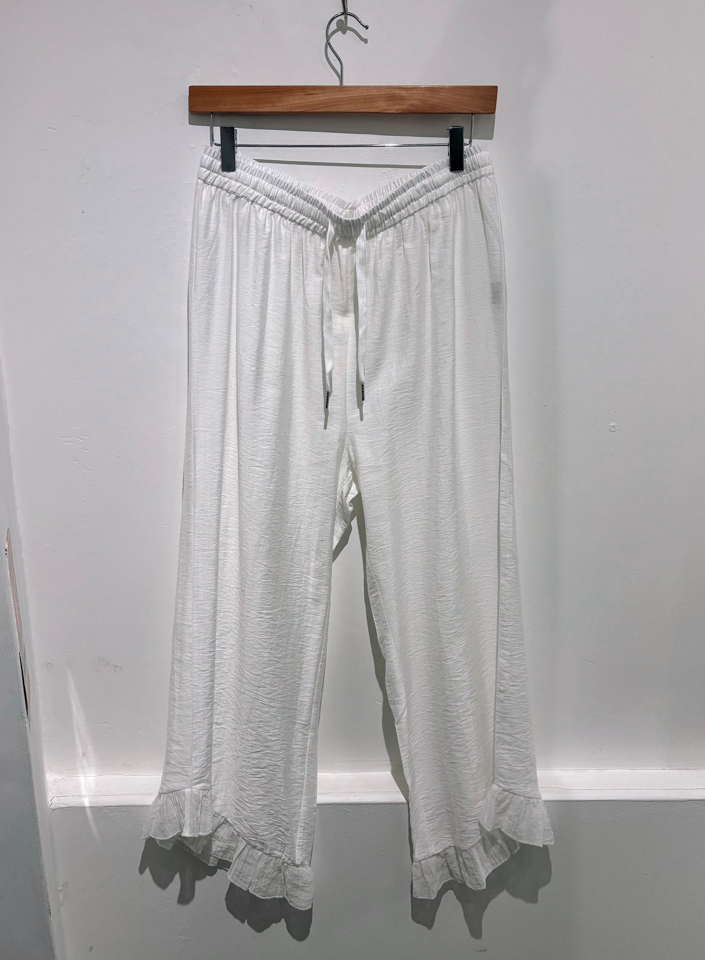 Malissa J Frill Hem Trousers