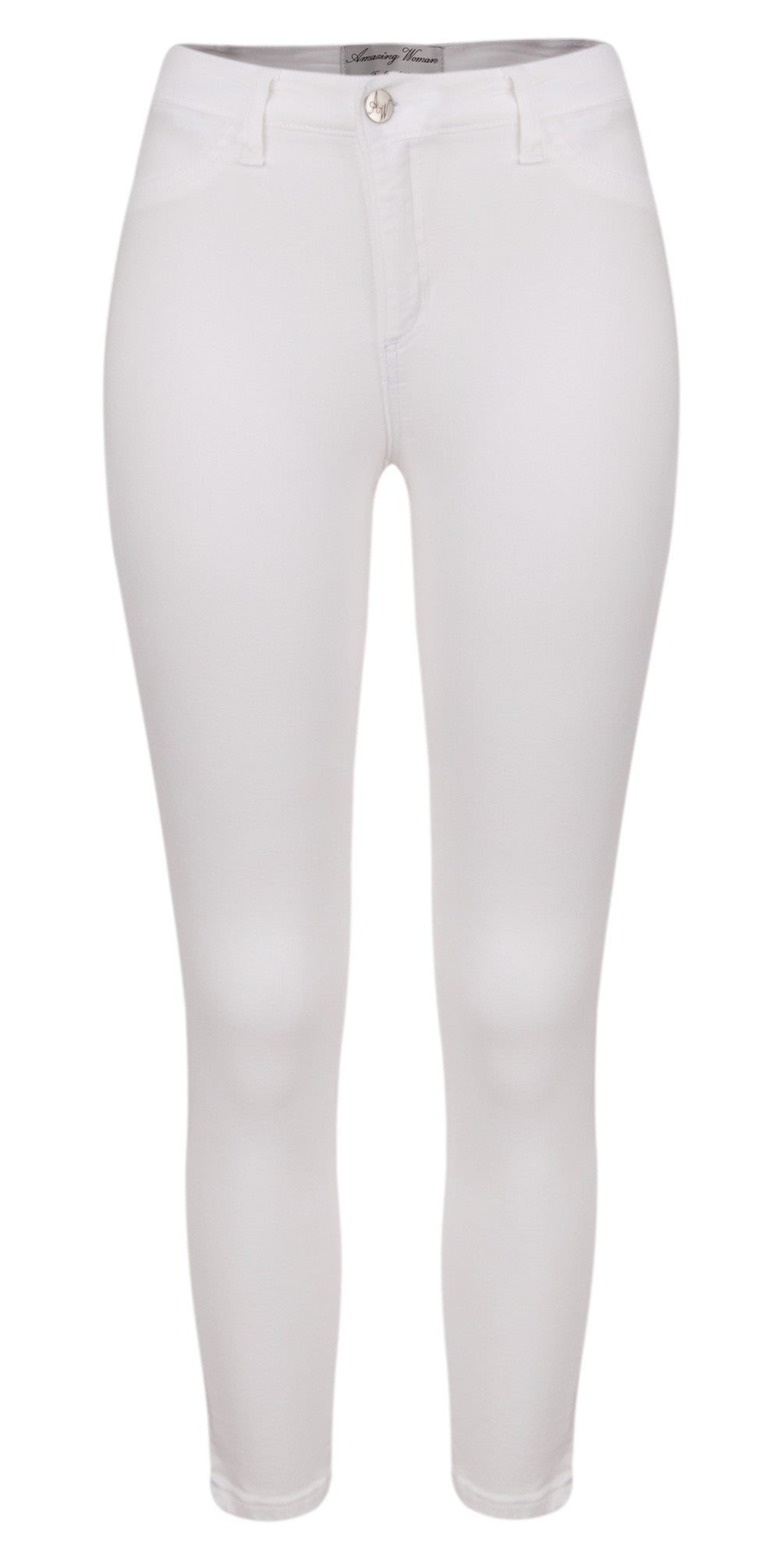 Amazing woman Venus 12 White Skinny Jeans