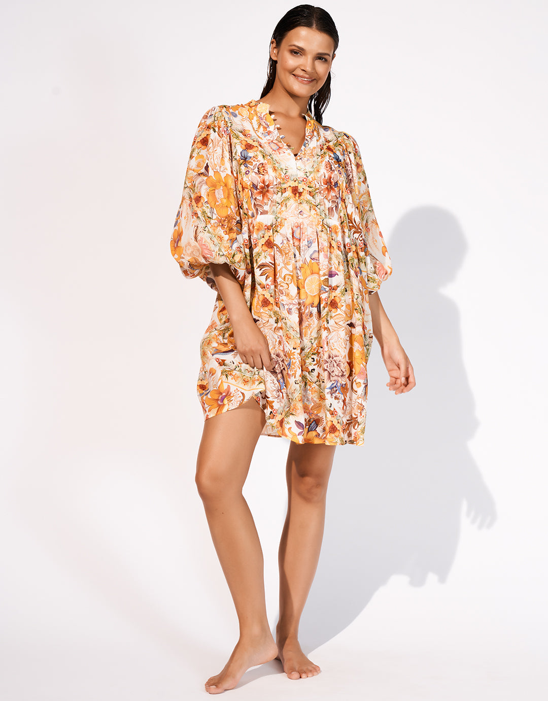 Maryan Mehlhorn
Exuberance Mini Beach Dress - Solar