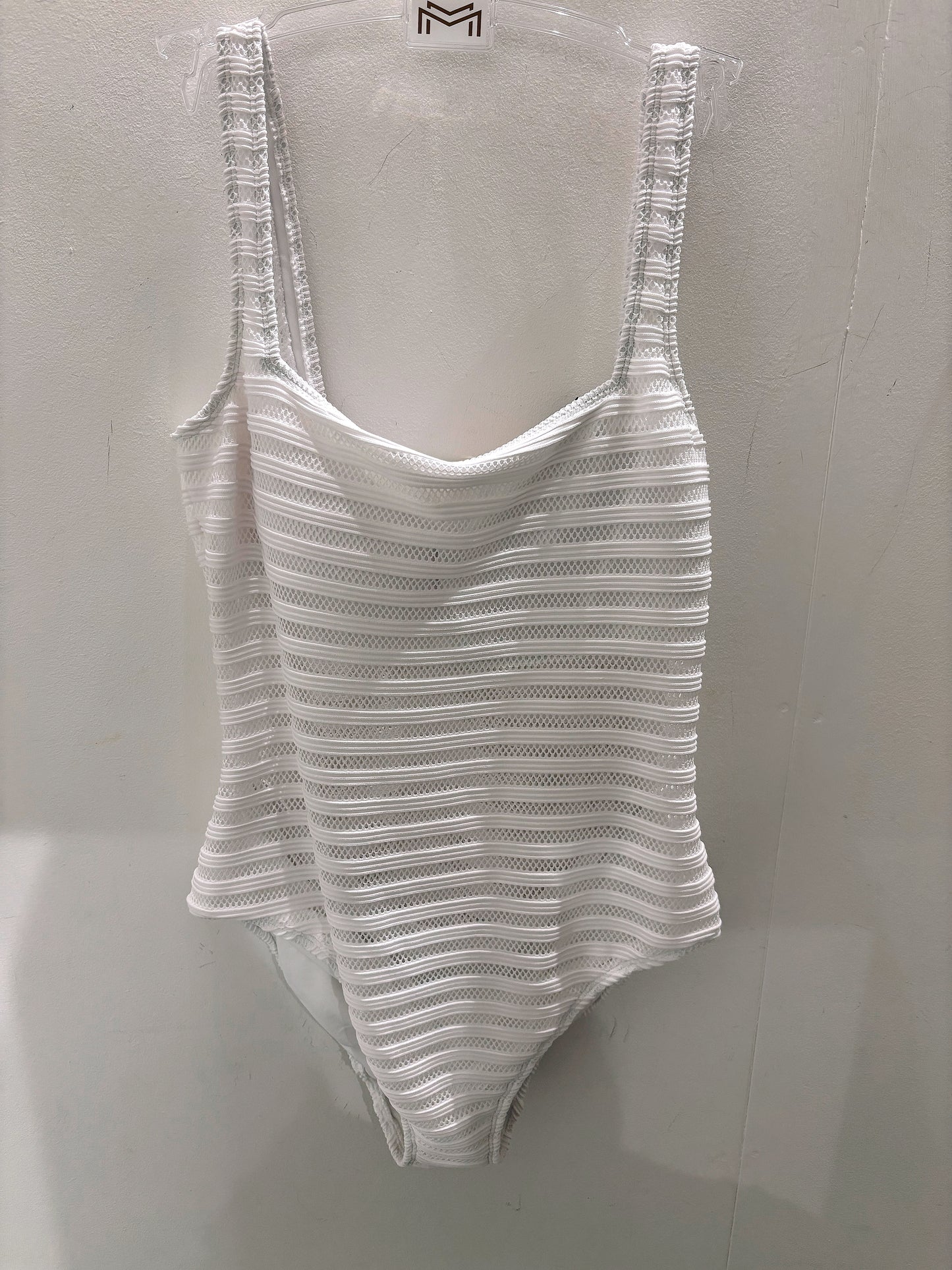 Ralph Lauren Cut Out White Swimsuit