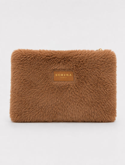 Sorena Faux Fur Clutch