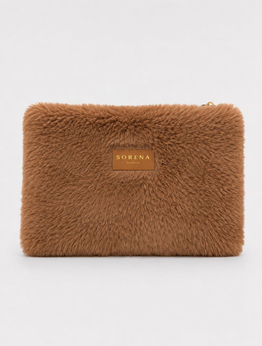 Sorena Faux Fur Clutch