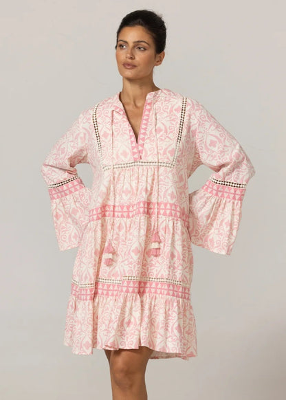 Miss June Jaya Pink Dress