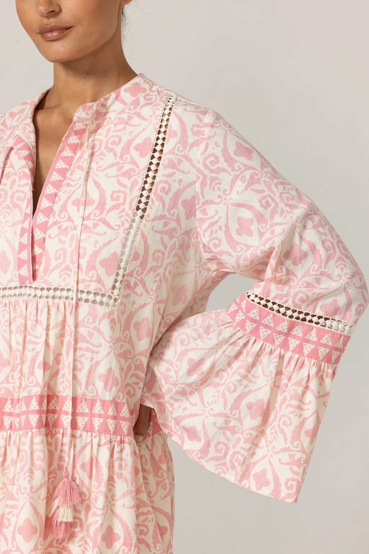 Miss June Jaya Pink Dress