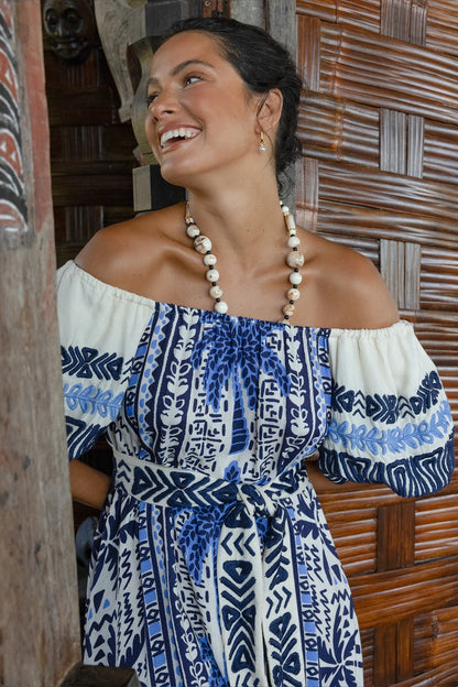 Miss June Off The Shoulder Mya Long Dress