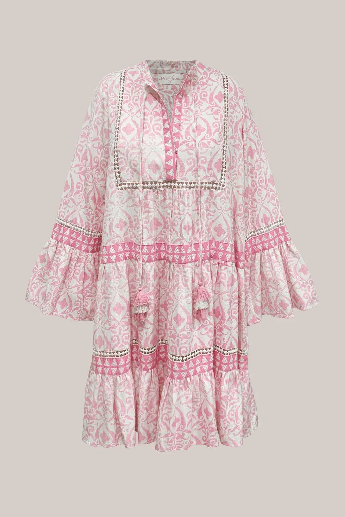 Miss June Jaya Pink Dress