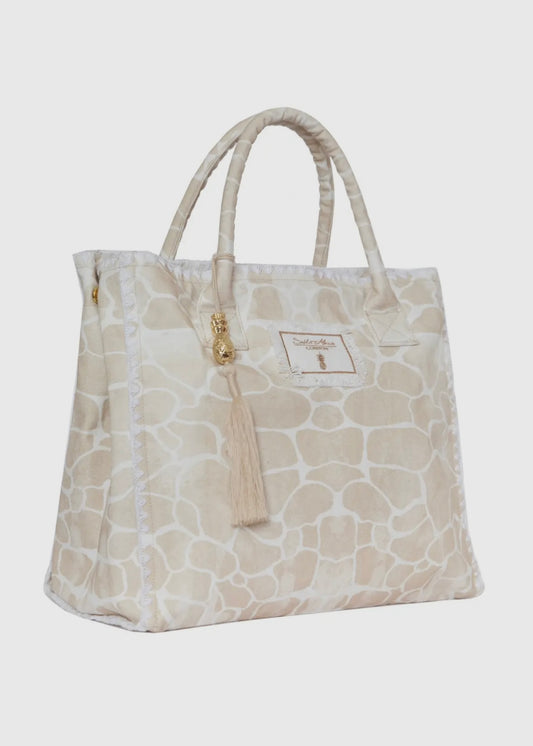Sand Pebbles Barbados Beach Bag