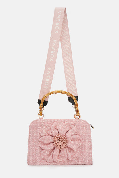 Sorena Greece Paloma Shoulder Bag In Pink