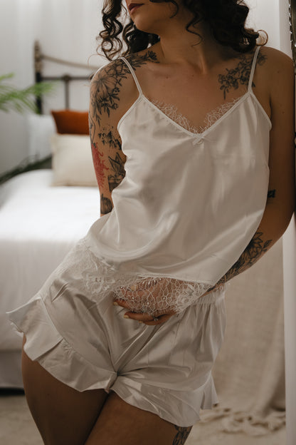 Willow Satin & Lace Nightwear Set