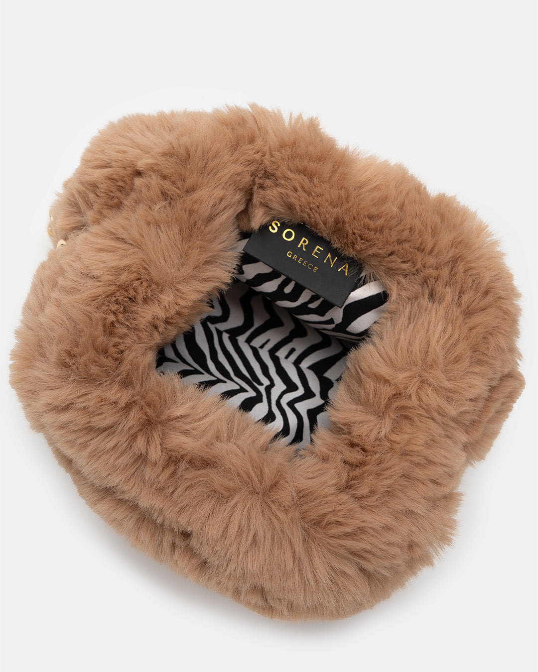 Sorena ZouZou Fur Bucket Bag
