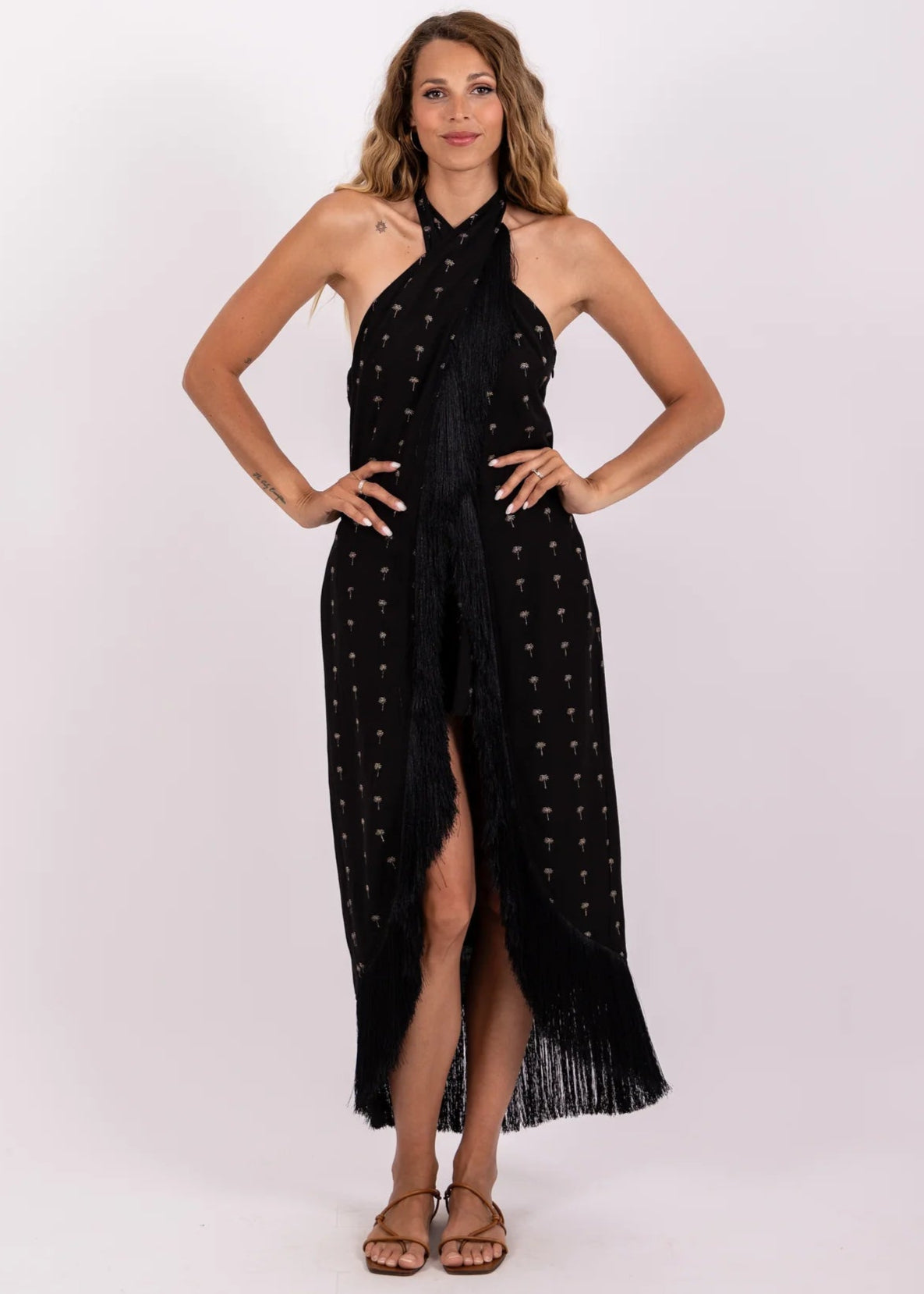 Sundress Capri Tassel Dress