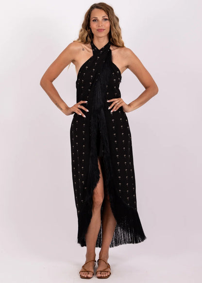 Sundress Capri Tassel Dress