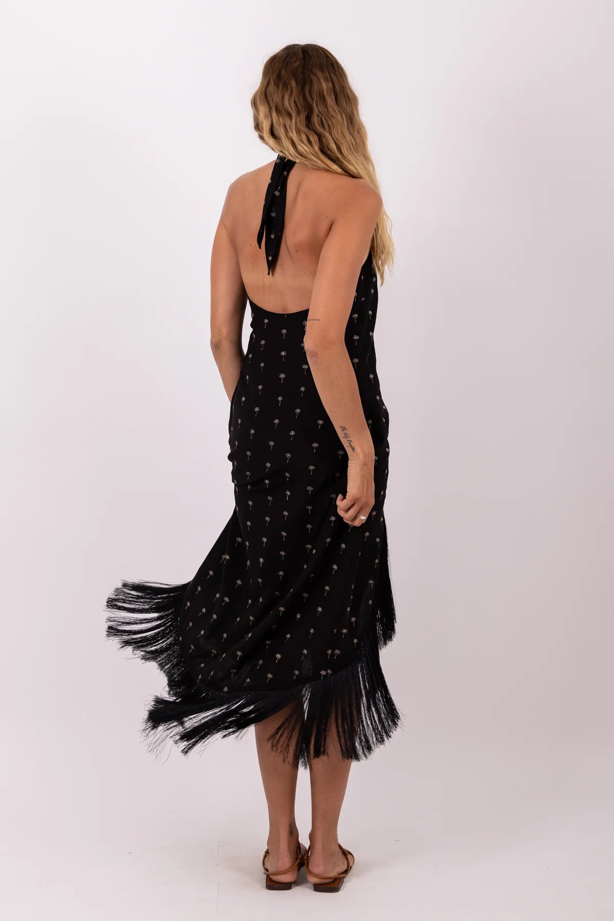 Sundress Capri Tassel Dress