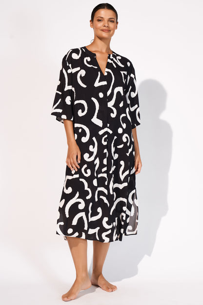 Maryan Mehlhorn Monochroma Beach Dress