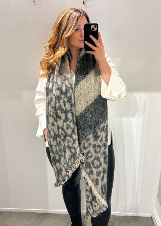 Animal Print Scarf