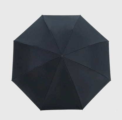 Almond Blossom Upside Down Umbrella in Aqua Blue