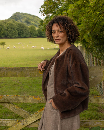 CHALK DELILAH COAT | CAPPUCCINO