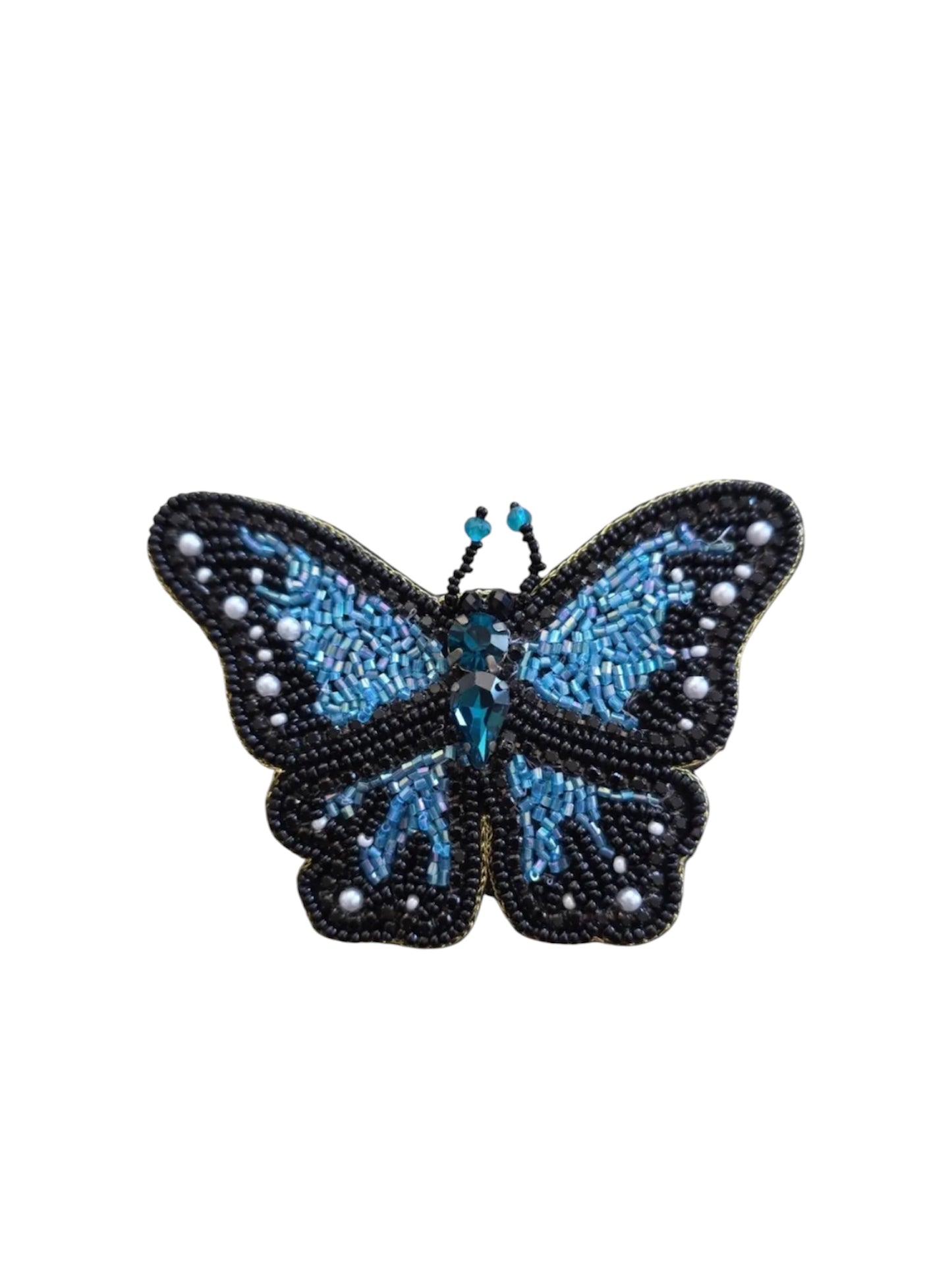 Butterfly Beaded Broach