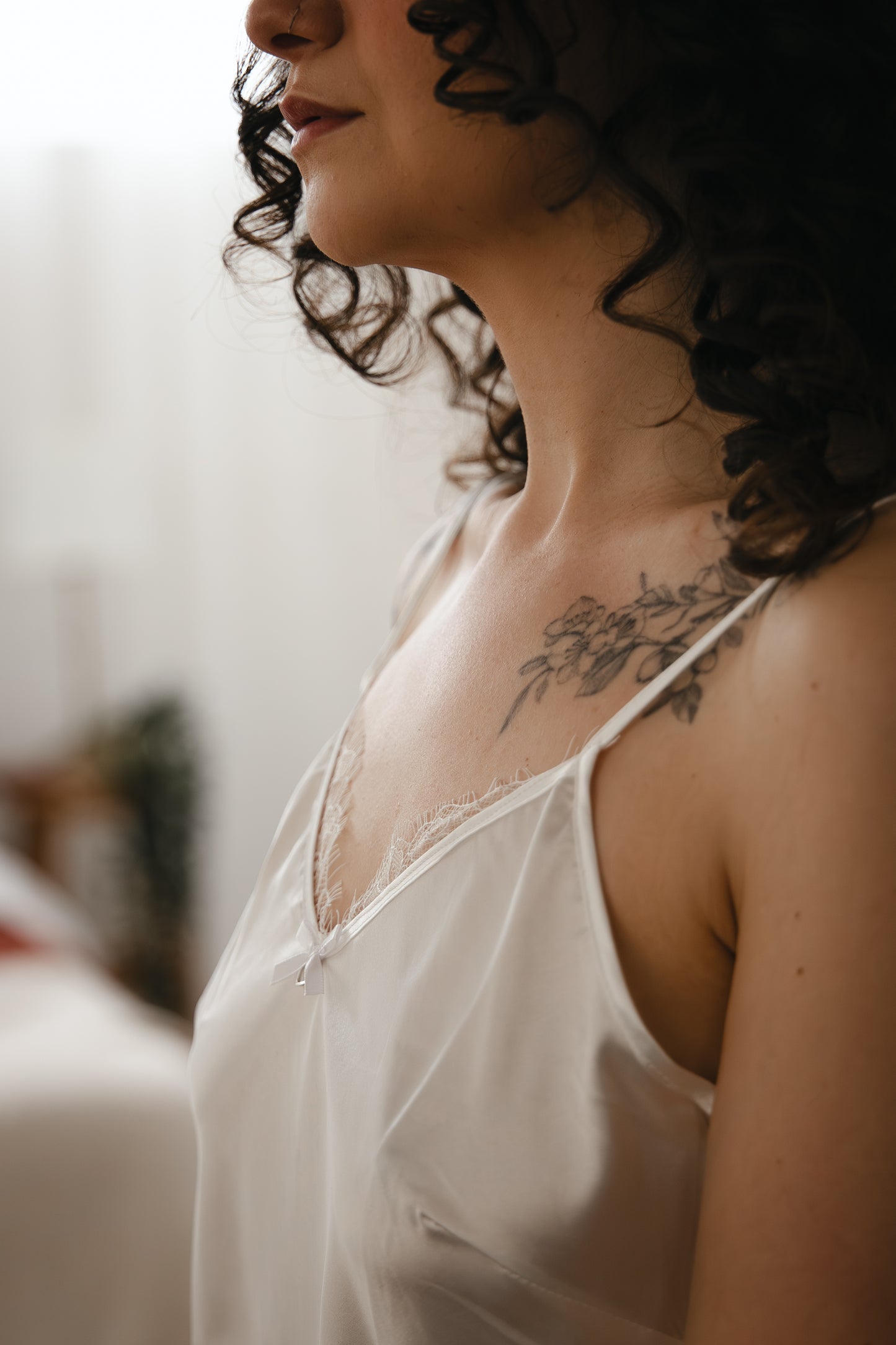 Willow Satin & Lace Nightwear Set