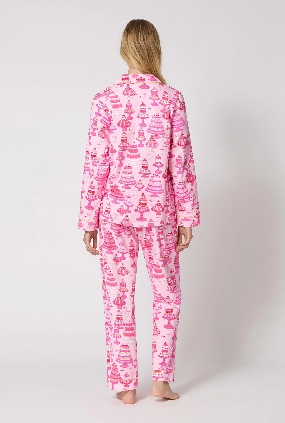 Bedhead Pink Cake Cotton Pyjamas