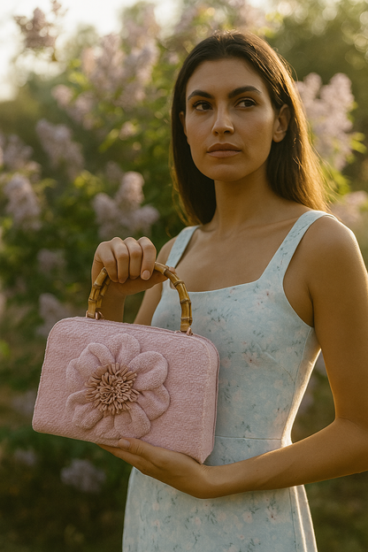 Sorena Greece Paloma Shoulder Bag In Pink
