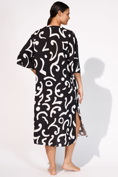 Maryan Mehlhorn Monochroma Beach Dress