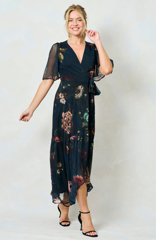 Hope & Ivy ‘The Abby’ Wrap Dress