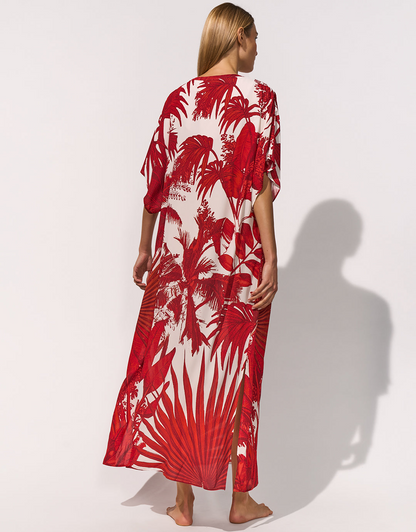 Maryan Mehlhorn Palmaria Kaftan - Creme Rouge