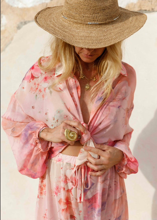 Les Neo Bourgeoises Pink Frenchy Shirt
