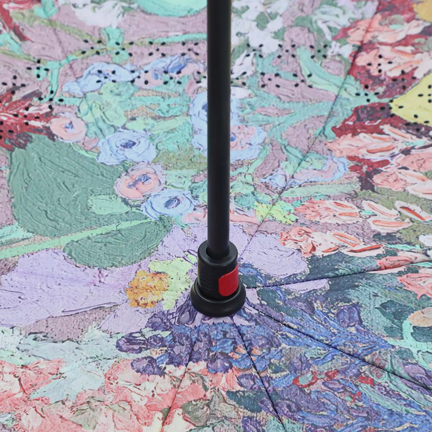 Artful Bloom Upside Down Umbrella in Multicolours
