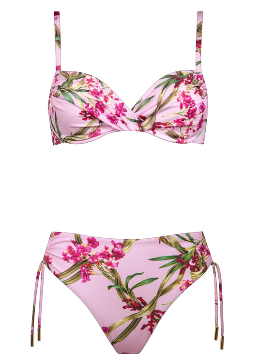 Maryan Mehlhorn Botanique Twist Front Bikini & Bottoms