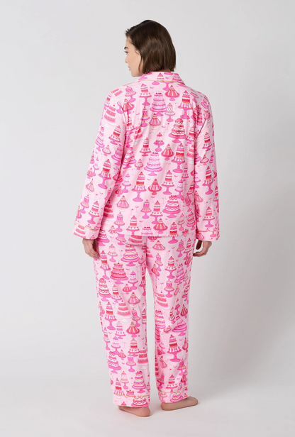 Bedhead Pink Cake Cotton Pyjamas