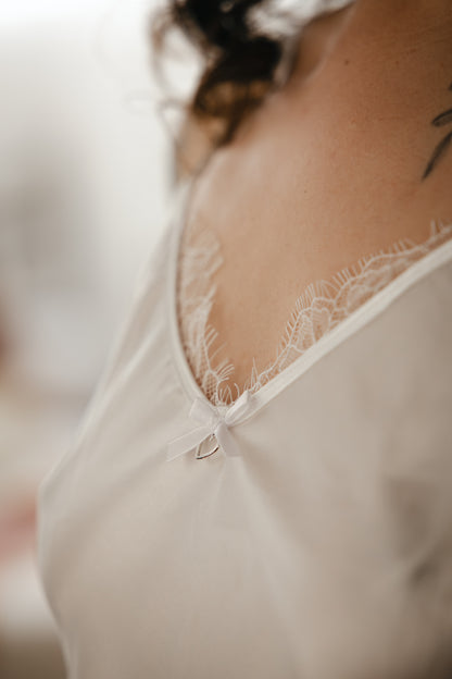 Willow Satin & Lace Nightwear Set