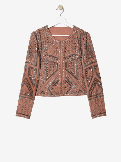 Rose And Nancy Briar Hand Beaded Trophy Jacket