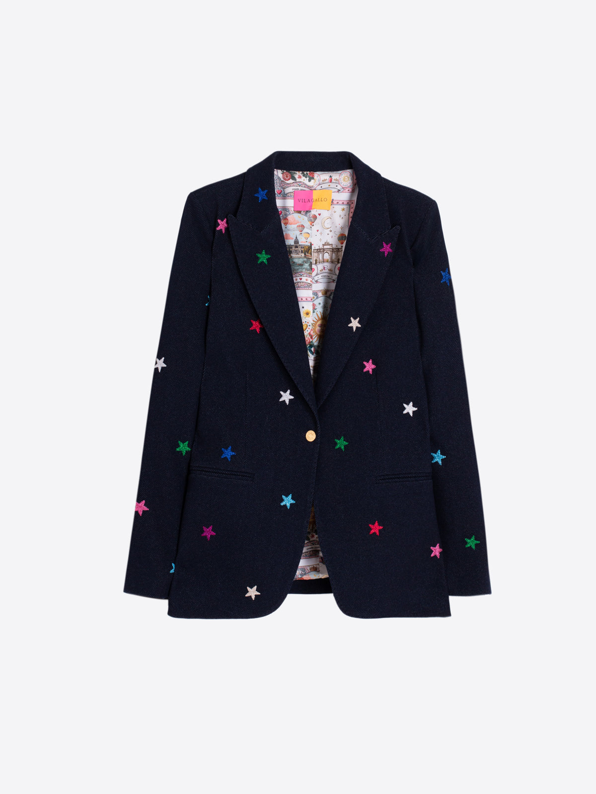 Vilagallo Sparkle Star Blazer