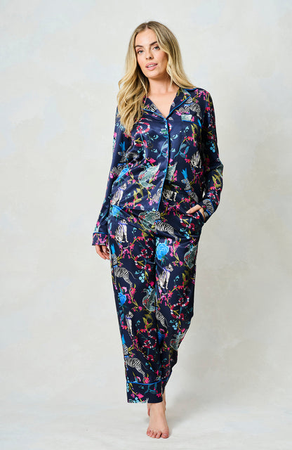 Hope & Ivy ‘The Suzanne’ Satin Pyjamas