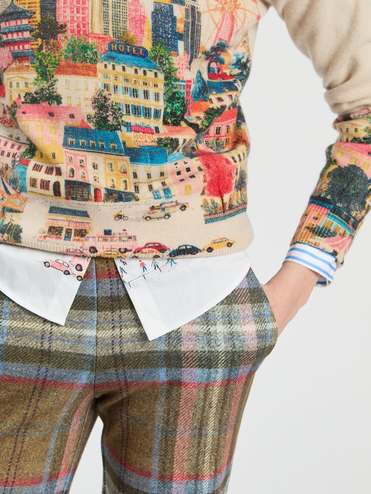 Vilagallo Beige City Sweater