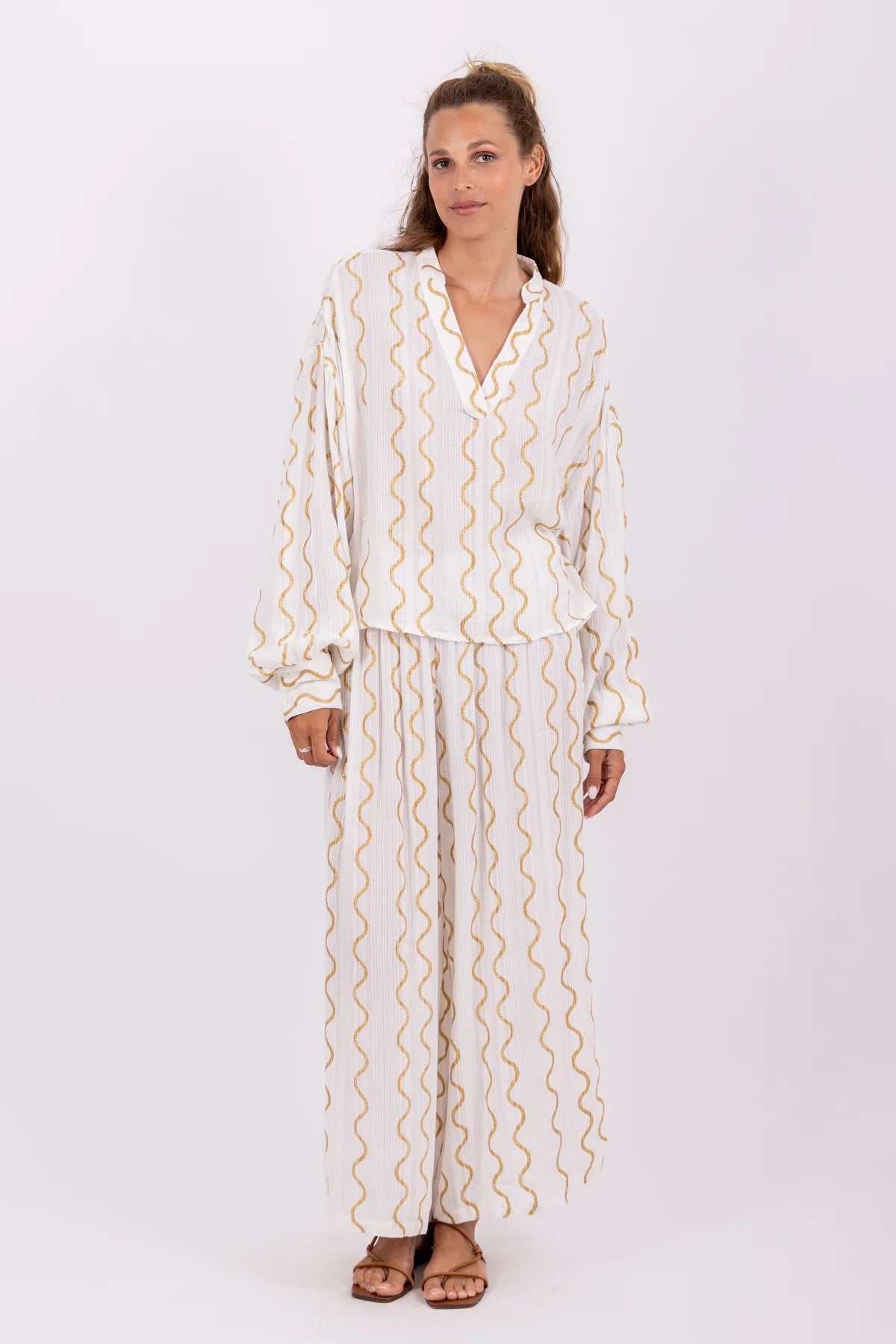 Sparkly Wave ‘Adele’ Blouse